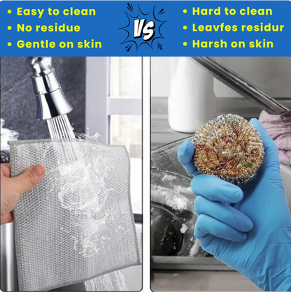 Wire Dishcloth Pack – 30 Pcs (Buy 10 Get 20 Free) + COD